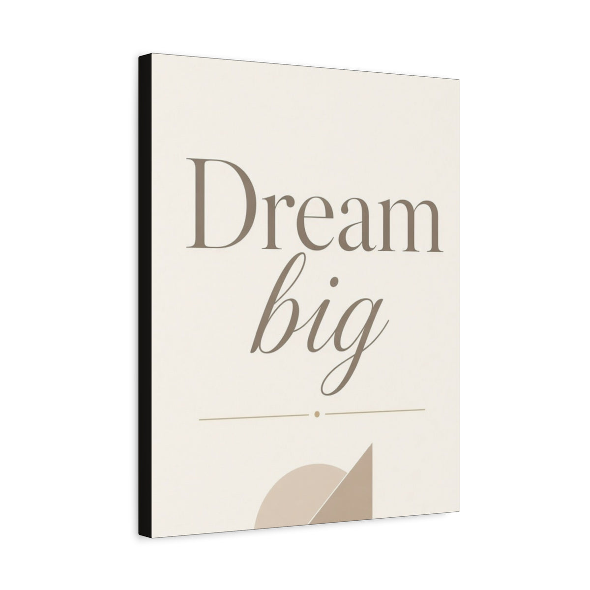 Dream Big Inspirational Canvas Wall Art