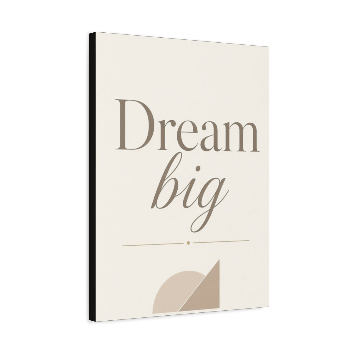 Dream Big Inspirational Canvas Wall Art