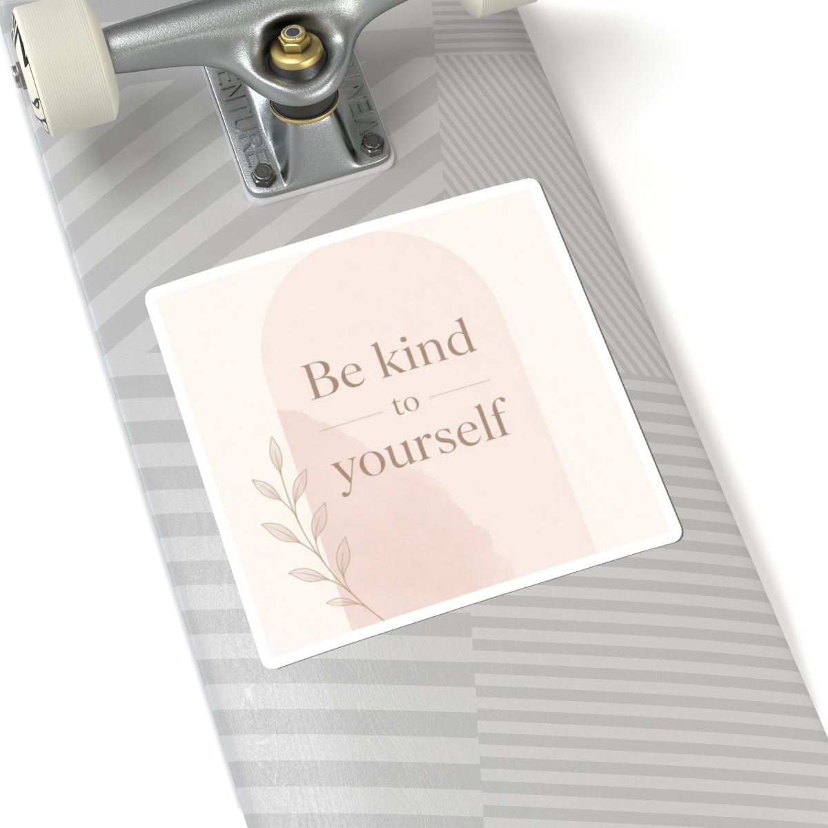 Be Kind to Yourself Inspirational Kiss-Cut Sticker