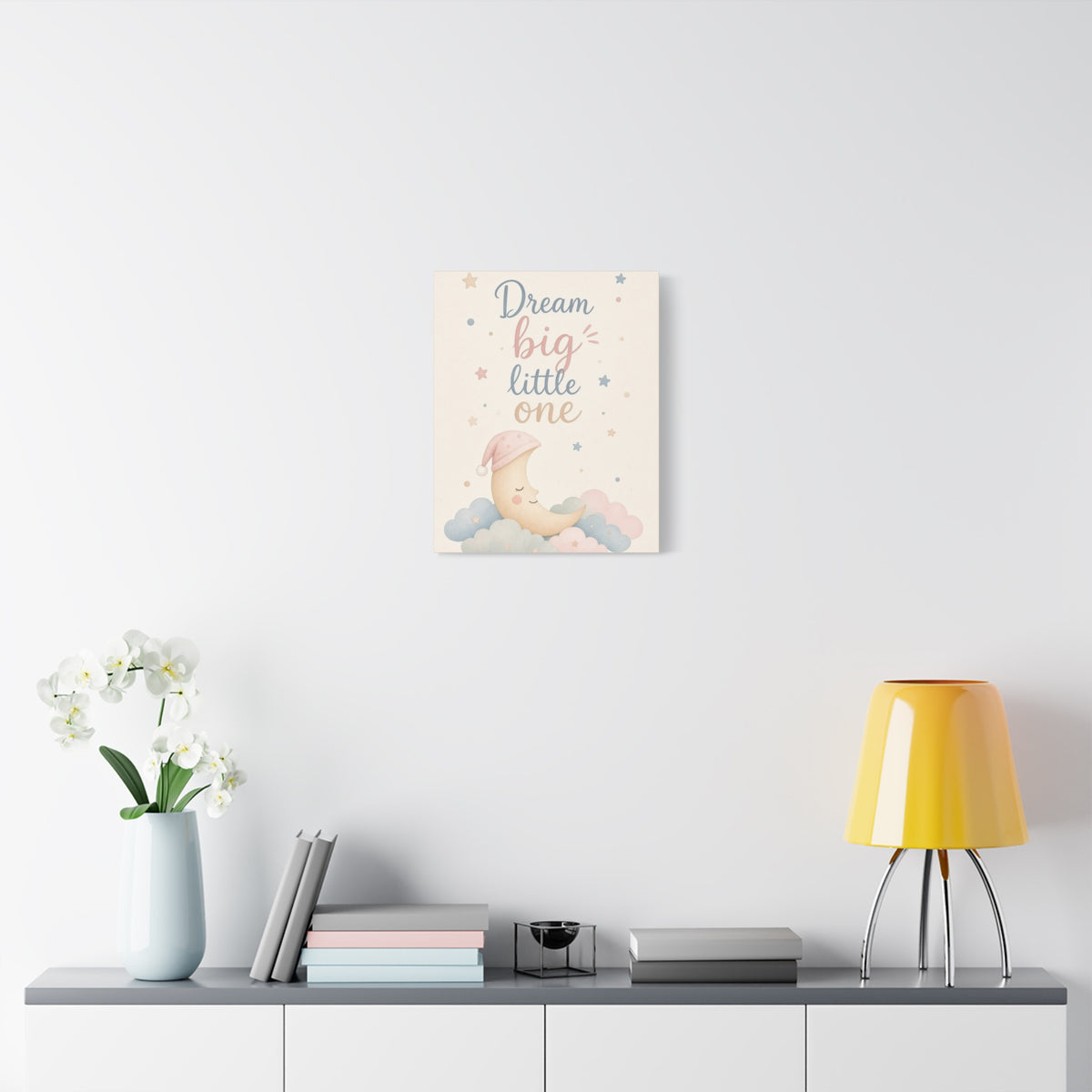 Dream Big Little One Nursery Canvas